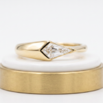 East West Kite Ring, east west kite cut diamond ring in gold, TOWIKA